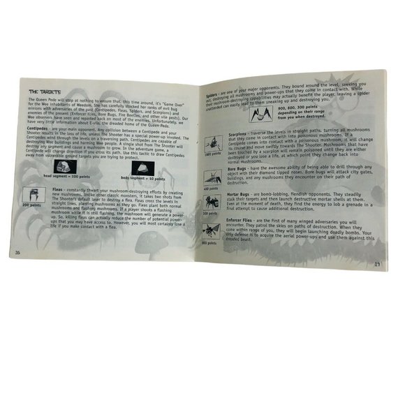 Centipede PC CD ROM Windows 95/98 Atari Hasbro Interactive Arcade Game 1998 VTG - Picture 8 of 9